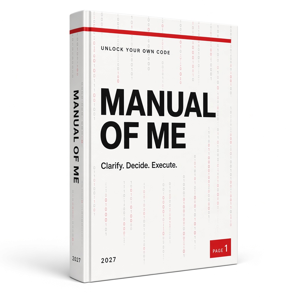 2027 Manual of Me — Unlock your own code hardcover